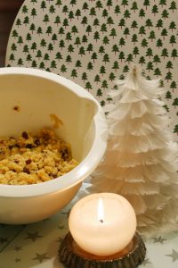 TTeig Stollenkonfekt mit Rosinen
