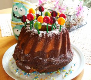 Marmorkuchen mit Glotzkowski-Lollis
